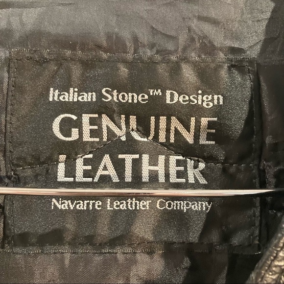 HARLEY DAVIDSON SZ L Rider Vest Leather Italian Stone Design w/ 3 Vest - Picture 4 of 15